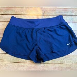 Nike Women's Athletic Shorts in Deep Blue